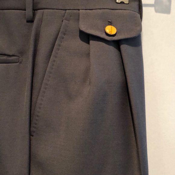 Men’s Dunhill London Pleated Trouser - Picture 3 of 5